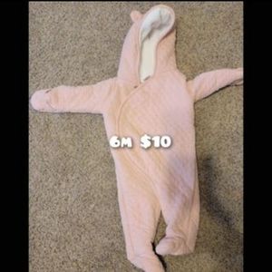 6 months snowsuit